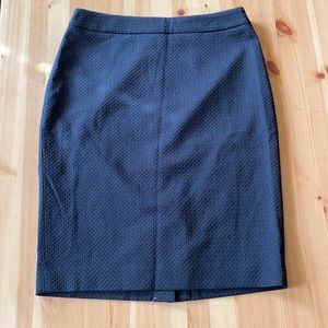 Ann Taylor Black Pencil Skirt